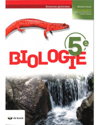 Biologie 5 - Sciences générales - Manuel - 2 heures par semaine